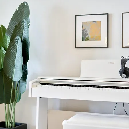 شقة Seaside Piano - Ferienapartment Mit Klavier